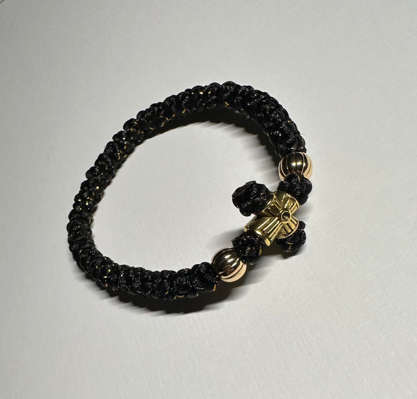 Custom 33 knot Orthodox wrist prayer rope (satin) bracelet chotki komboskini