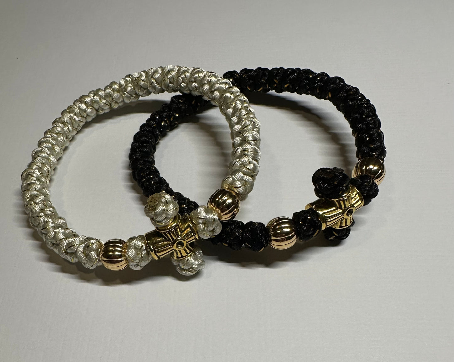 Custom 33 knot Orthodox wrist prayer rope (satin) bracelet chotki komboskini