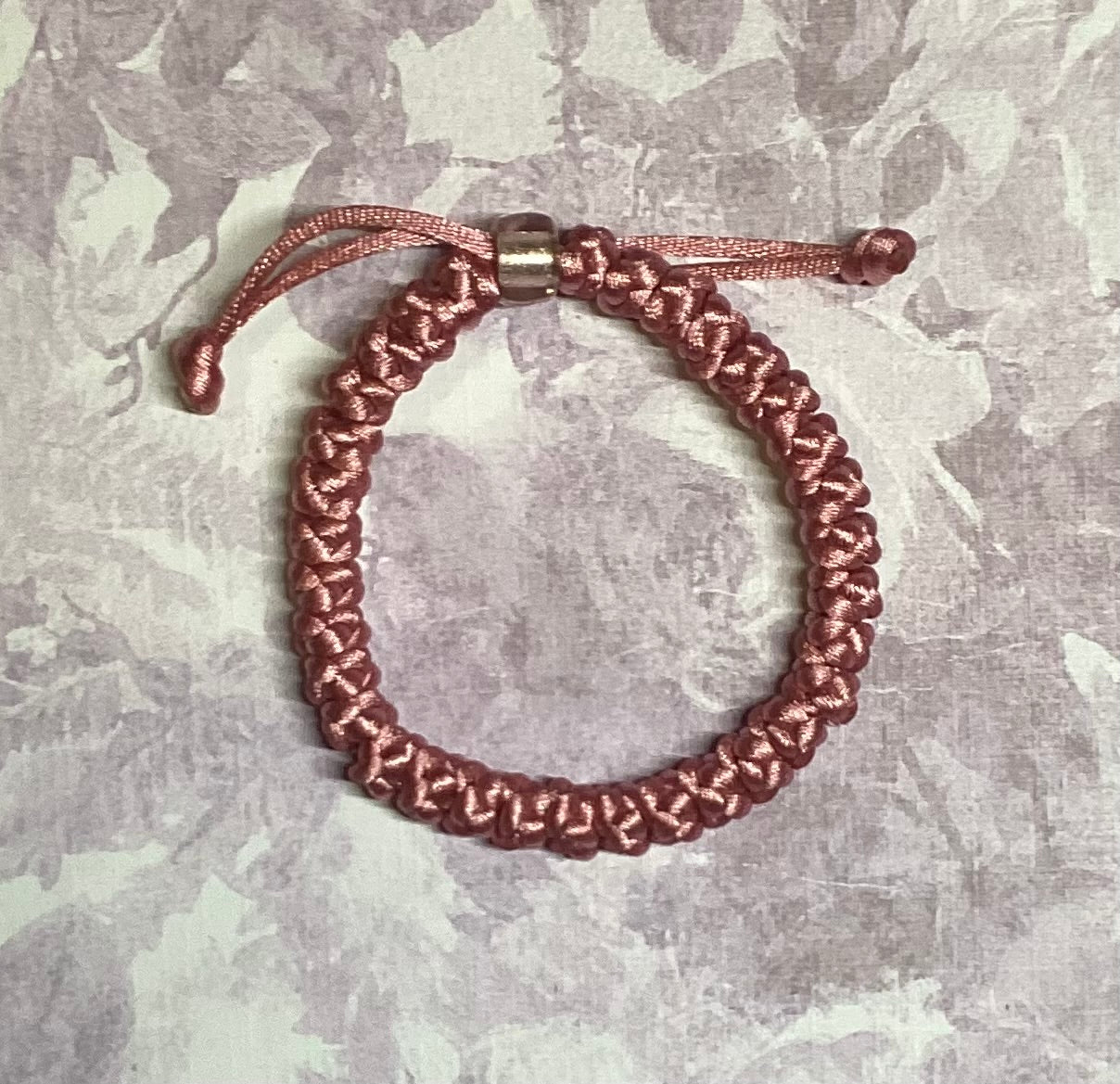 Adjustable 30/33-knot Orthodox wrist prayer rope (satin) bracelet chotki komboskini