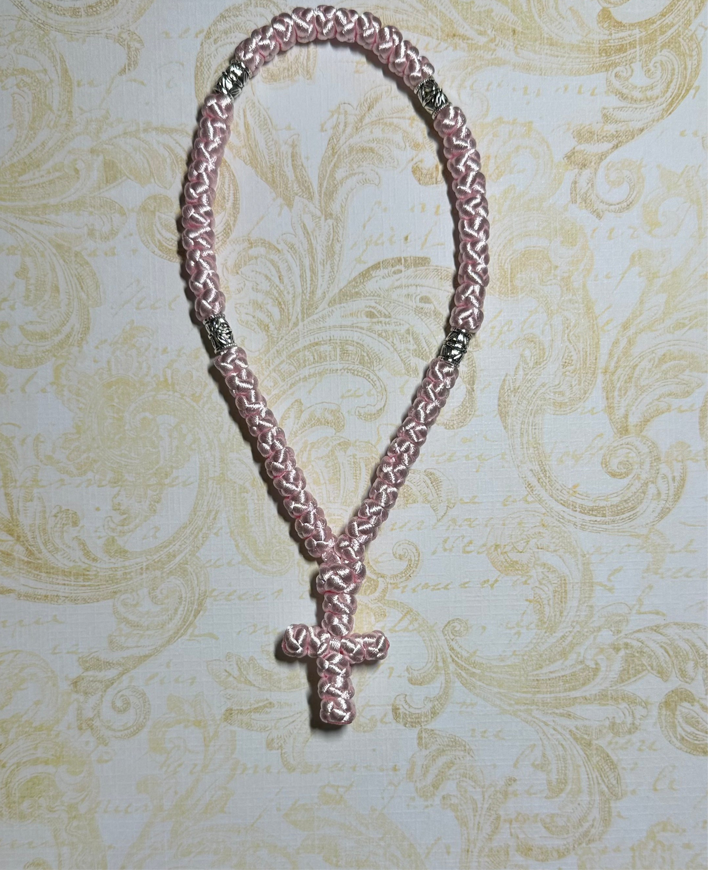 50-knot Orthodox prayer rope (satin) chotki komboskini