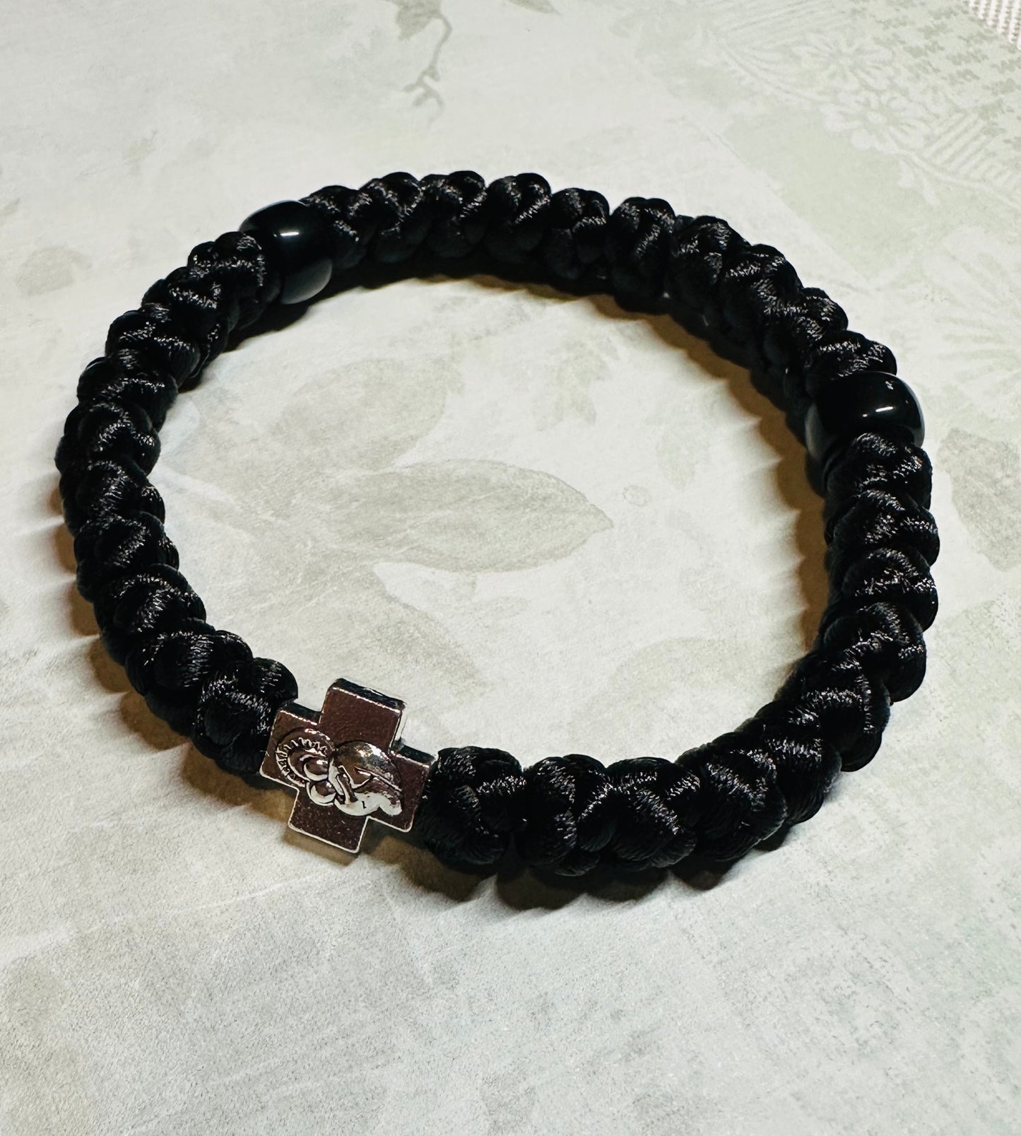 30 knot Orthodox wrist prayer rope (satin) bracelet chotki komboskini