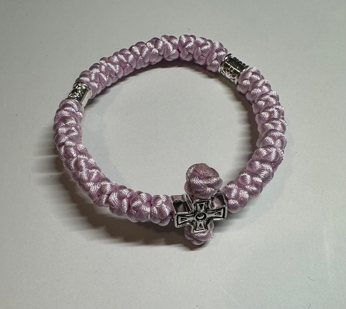30 knot Orthodox wrist prayer rope (satin) bracelet chotki komboskini