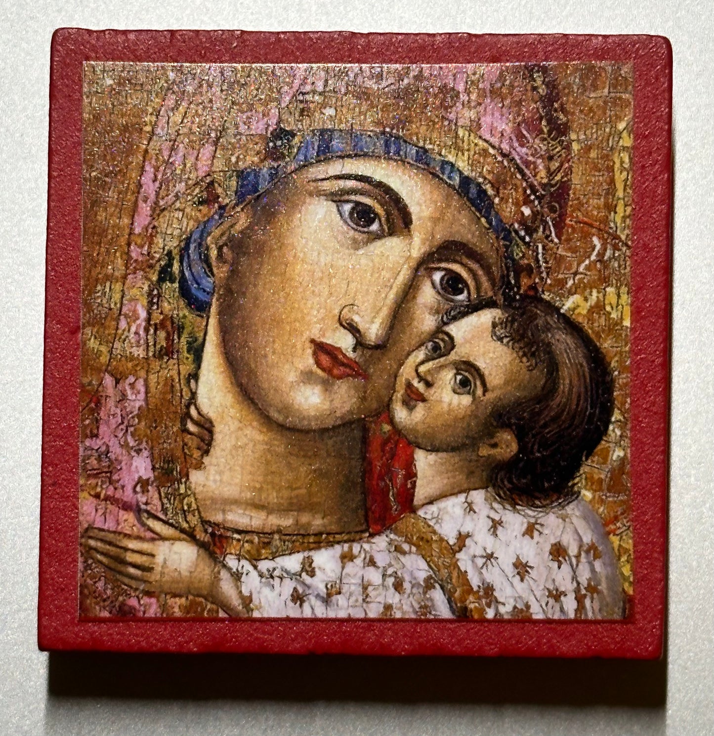 Heart of the Theotokos icon magnet