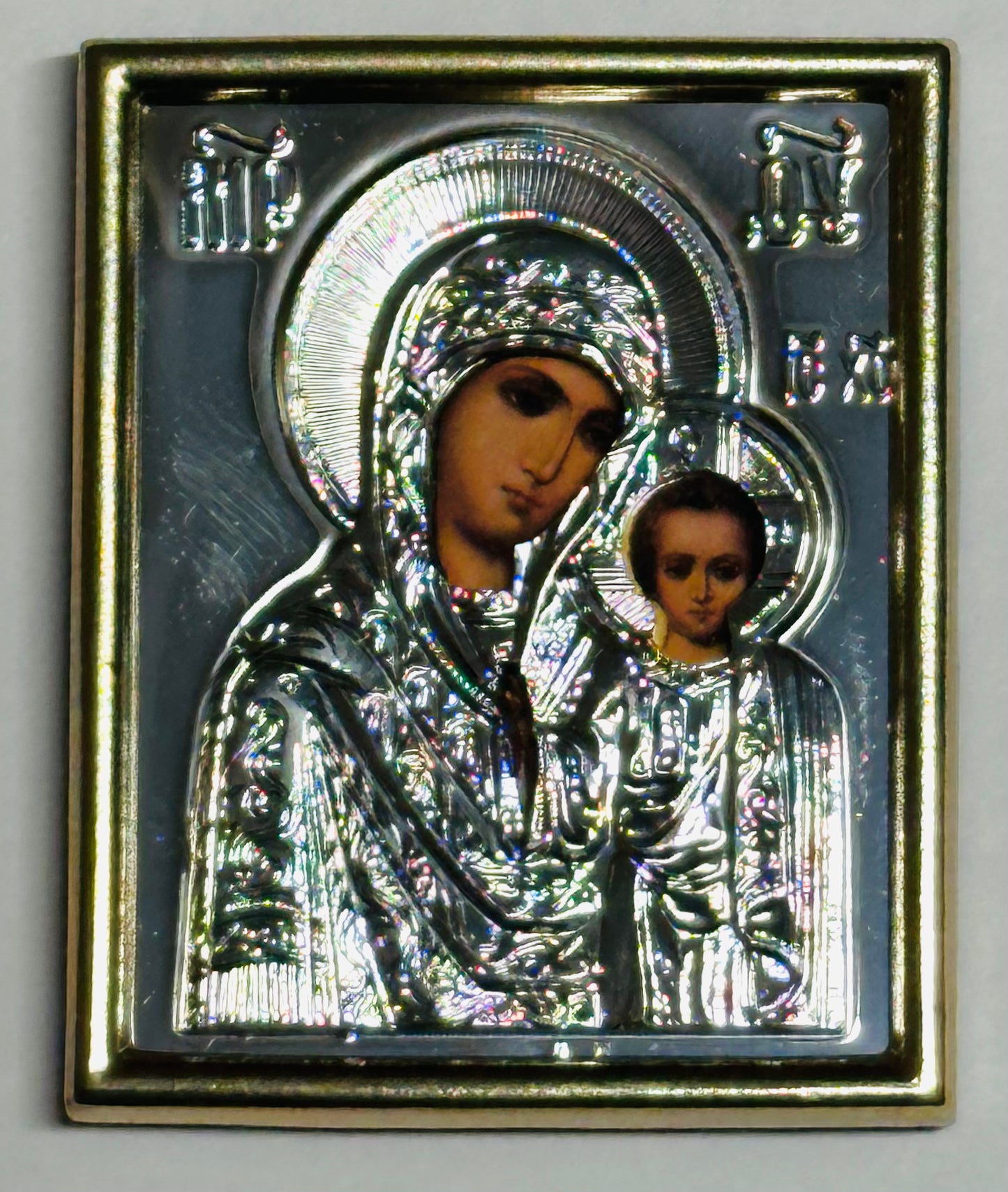 Theotokos of Kazan micro icon