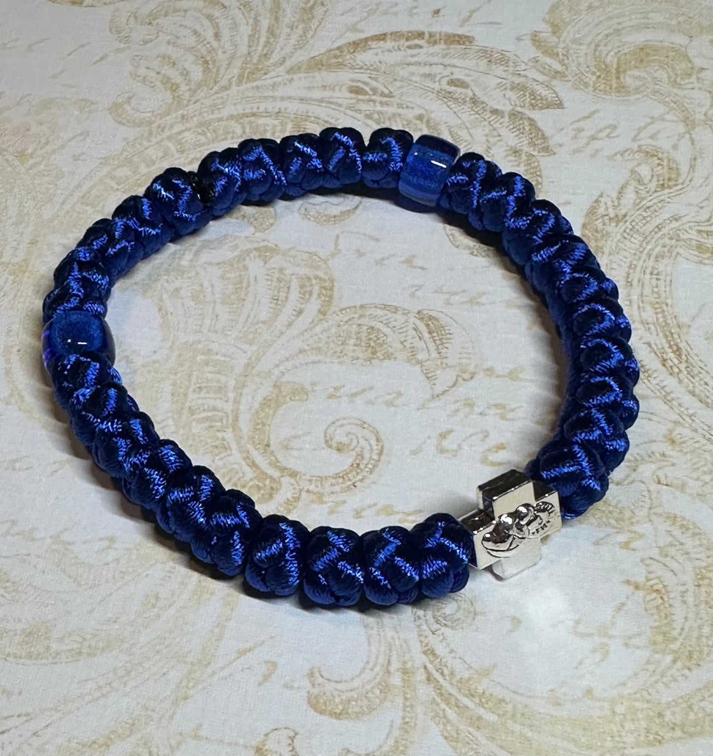 30 knot Orthodox wrist prayer rope (satin) bracelet chotki komboskini