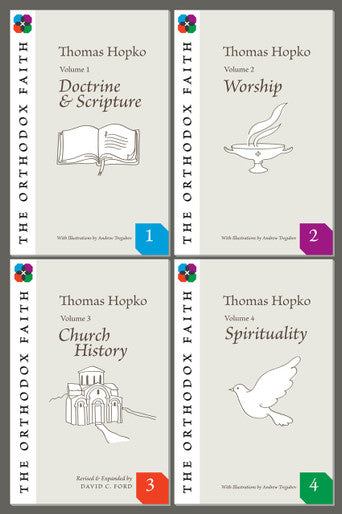 The Orthodox Faith Four Volume Set by Fr. Thomas Hopko