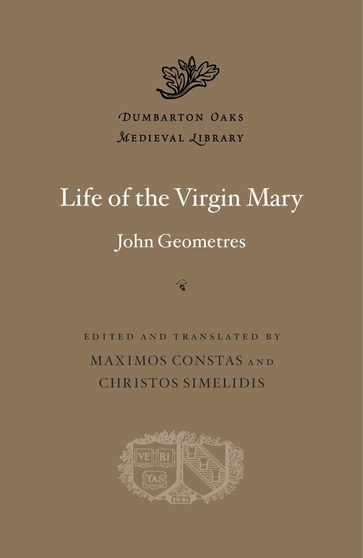 Life of the Virgin Mary, the Theotokos (by John Geometres)