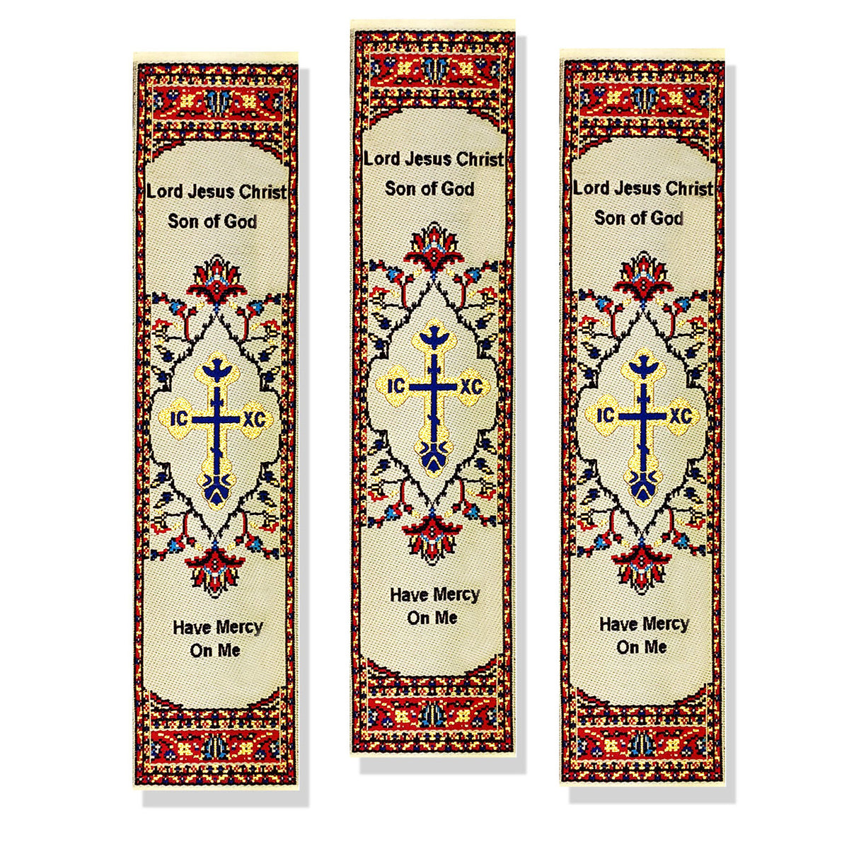 Jesus prayer Tapestry Bookmark (SINGLE)