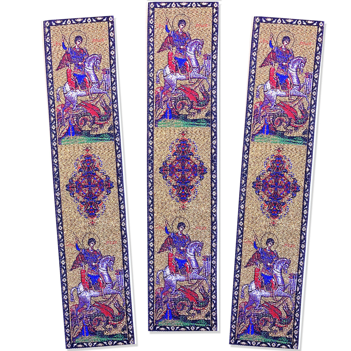 St. George icon Tapestry Bookmark (SINGLE)