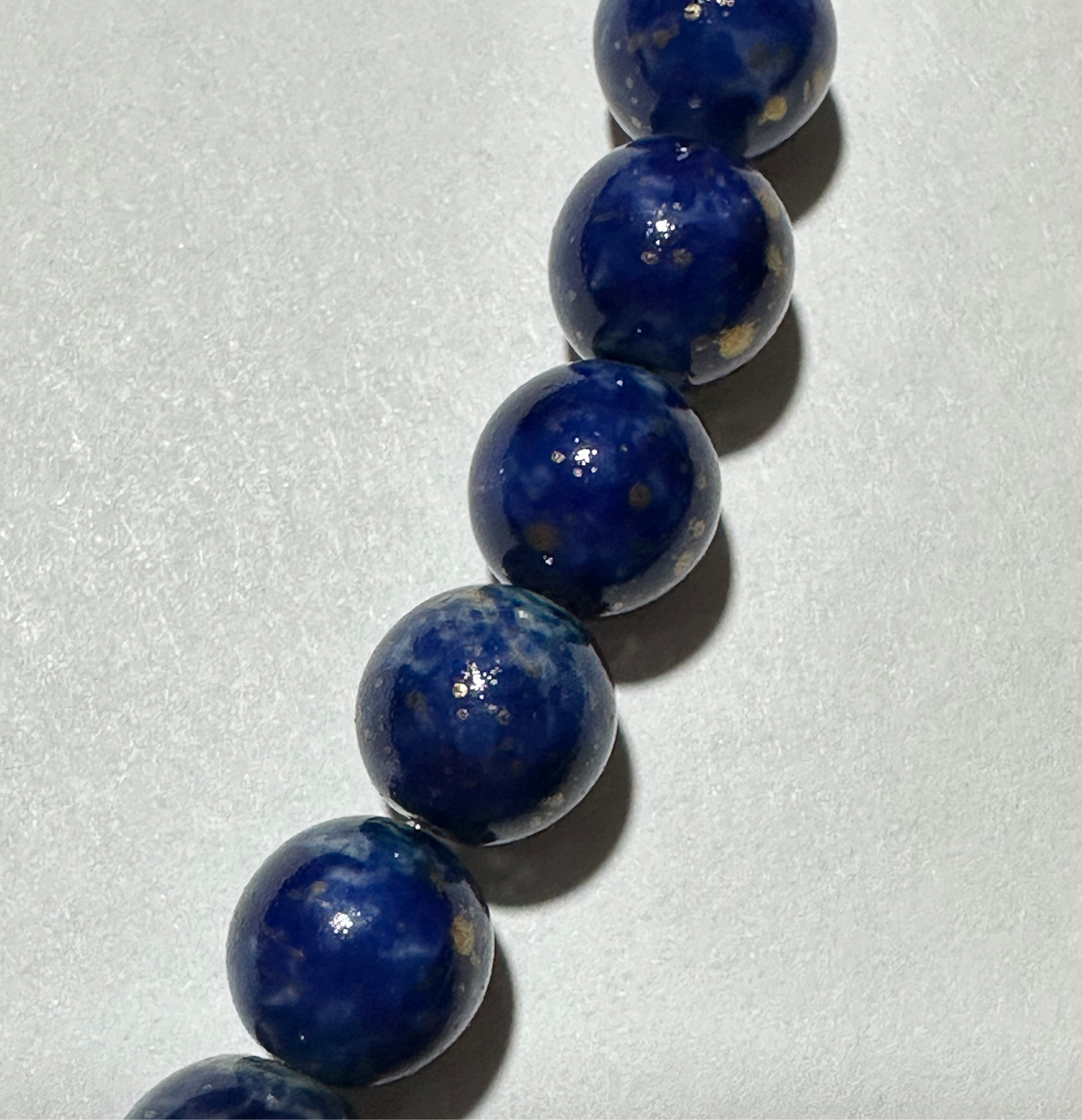 Beaded glass “gemstone” prayer rope chotki komboskini