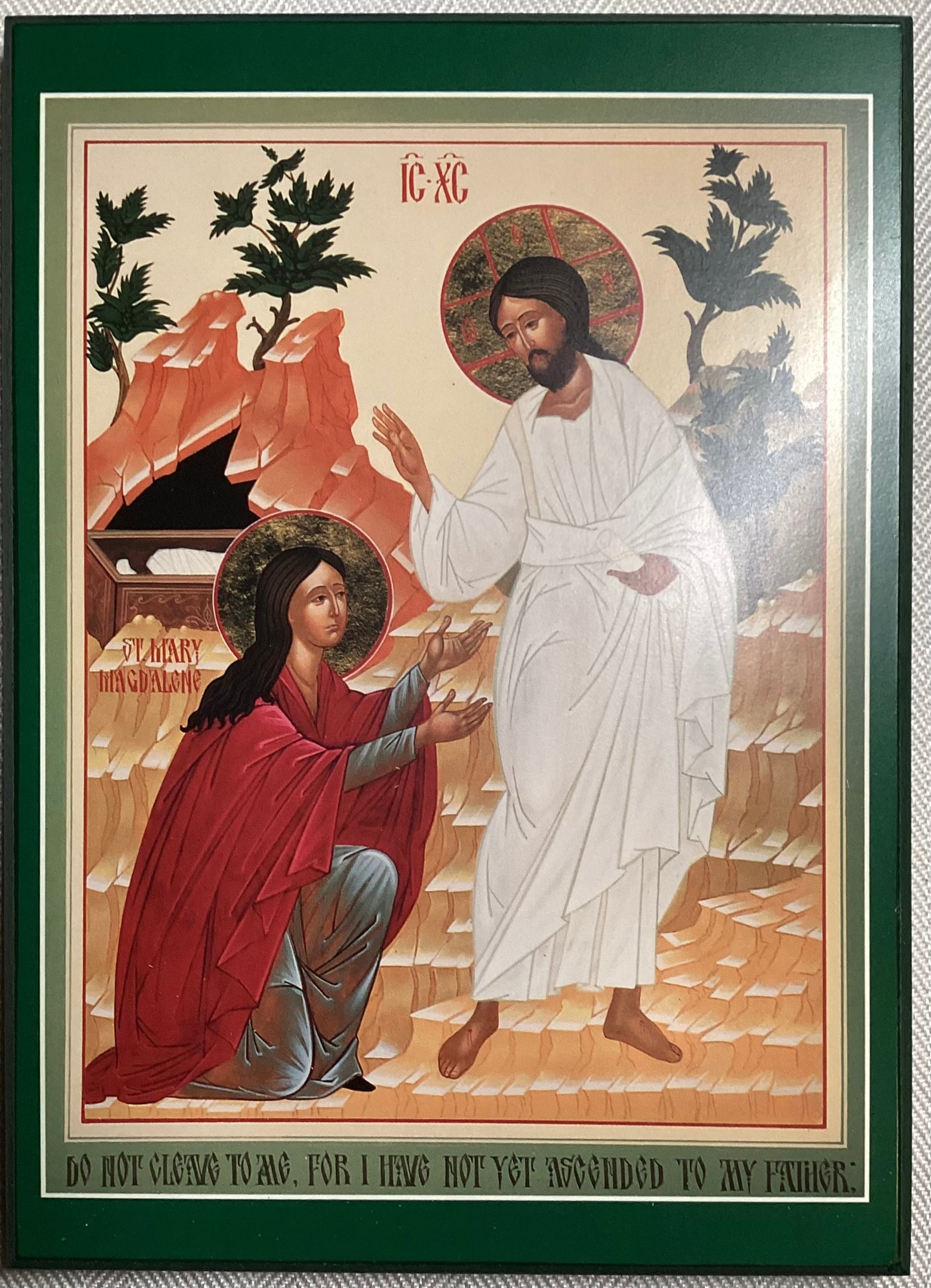 St. Mary Magdalene icon - Noli me tangere ('Touch Me not')