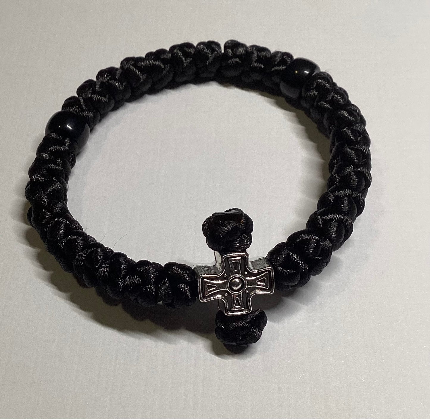 30 knot Orthodox wrist prayer rope (satin) bracelet chotki komboskini