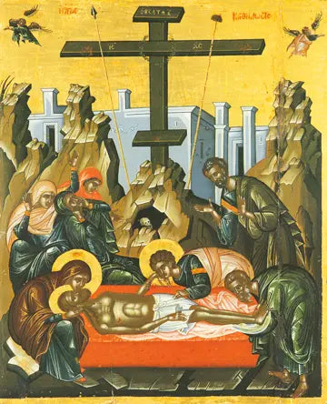 Icon of the Taking Down From the Cross (Dionysiou)