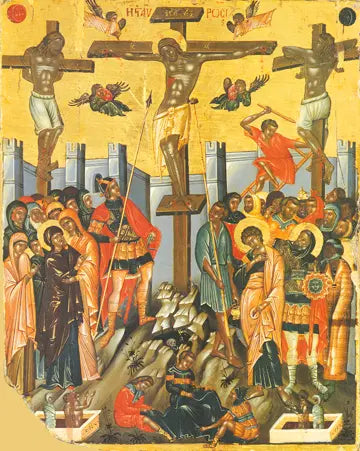 Icon of the Crucifixion (Dionysiou)