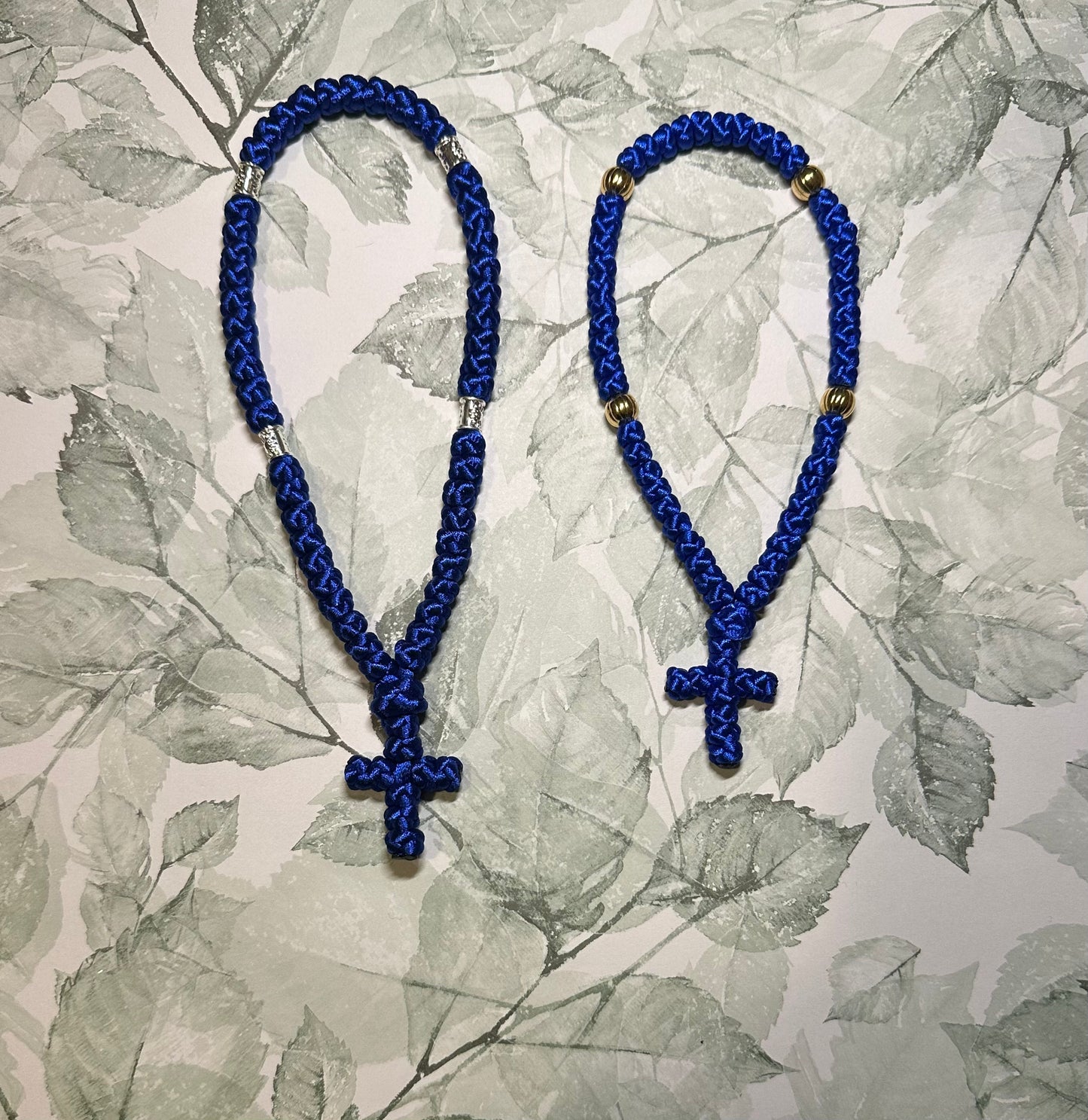 50-knot Orthodox prayer rope (satin) chotki komboskini