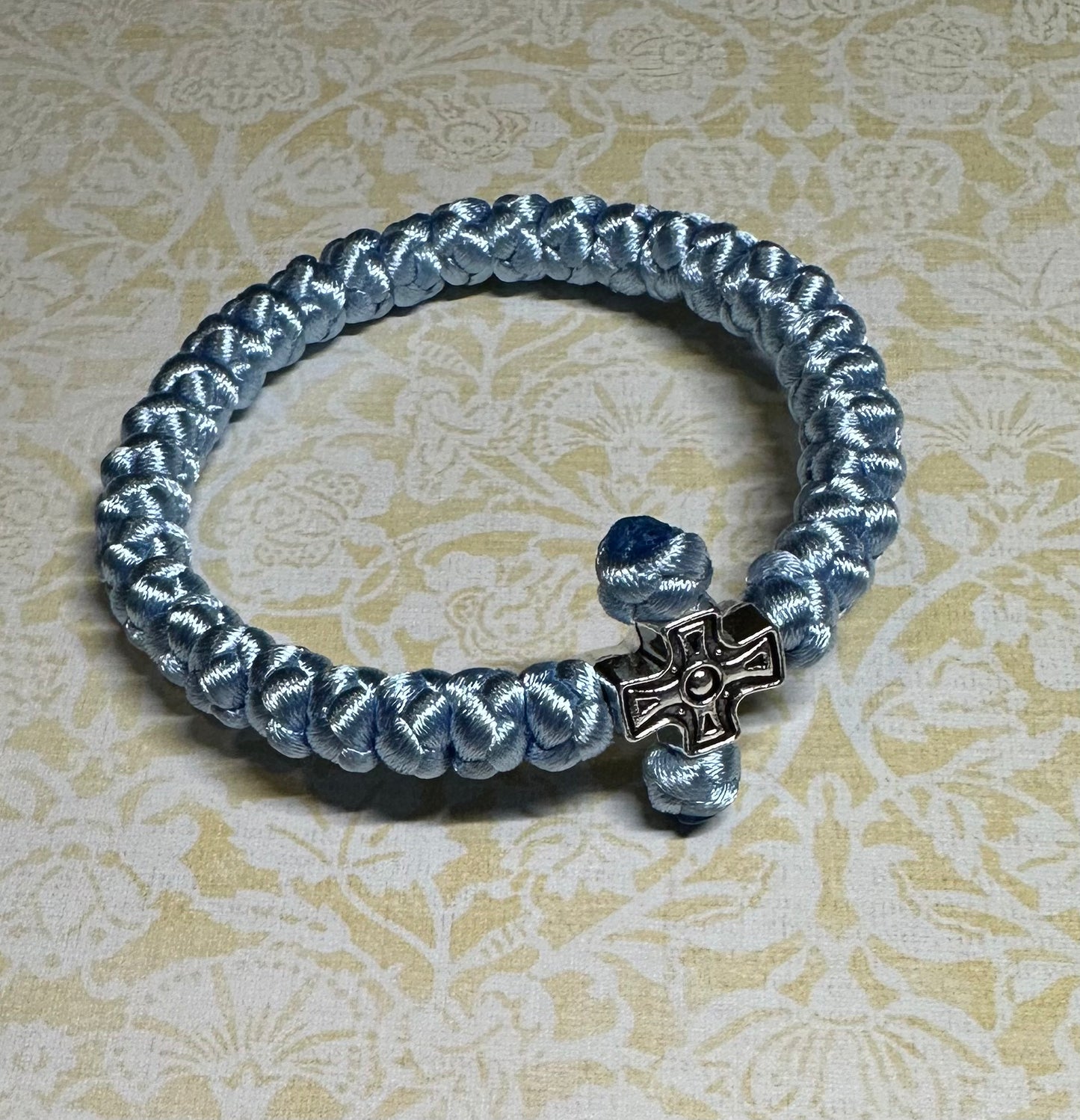 33 knot Orthodox wrist prayer rope (satin) bracelet chotki komboskini