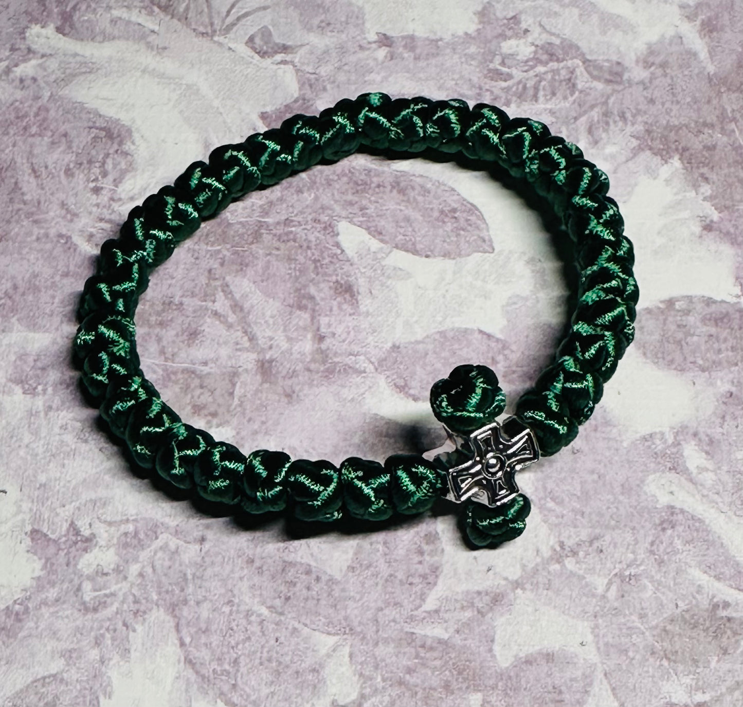 33 knot Orthodox wrist prayer rope (satin) bracelet chotki komboskini