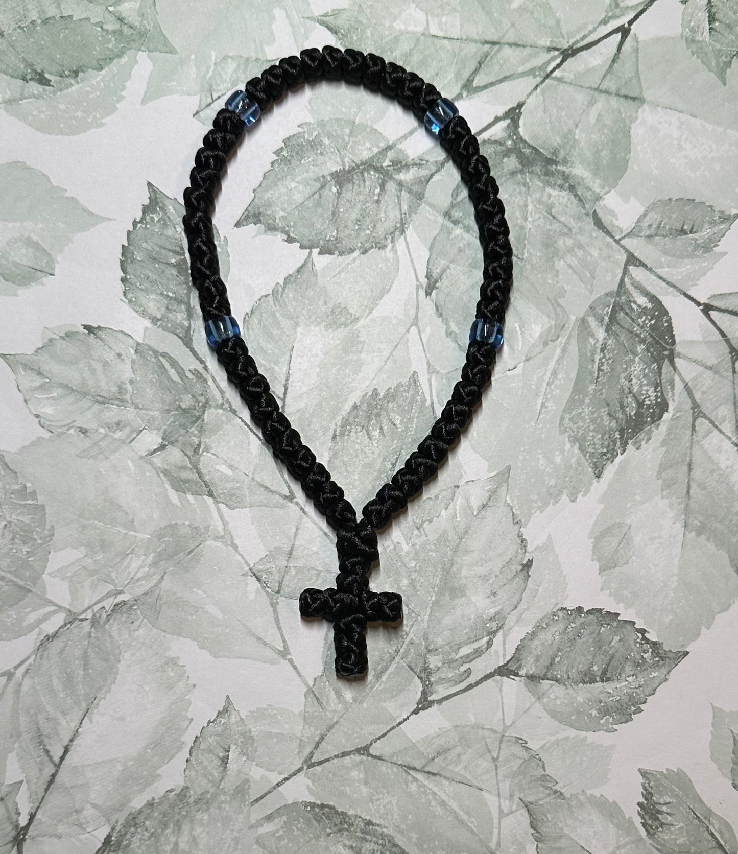 50-knot Orthodox prayer rope (satin) chotki komboskini