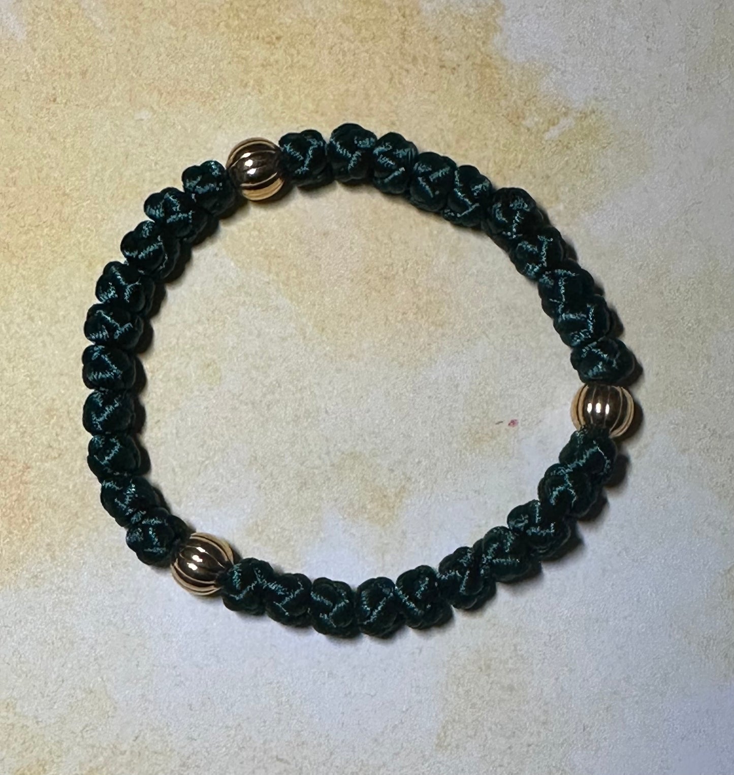 30 knot Orthodox prayer rope (satin) bracelet chotki komboskini