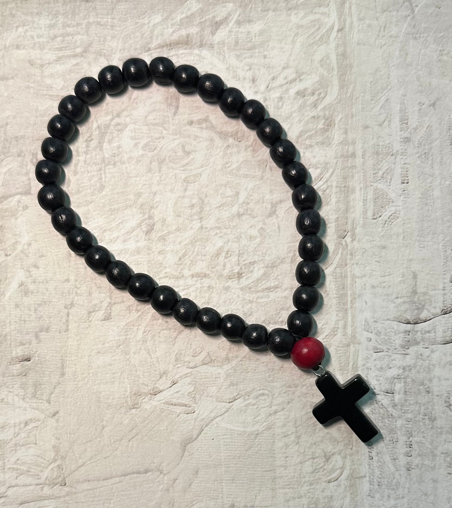 30/33 wooden bead (medium - 8mm) Orthodox prayer rope chotki