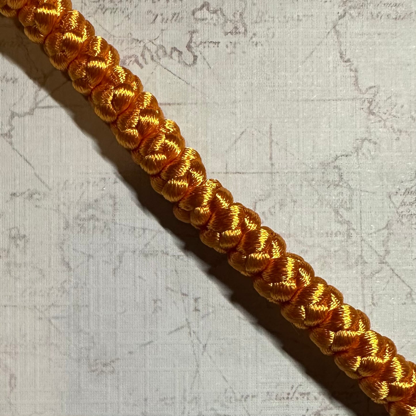 Adjustable 30/33-knot Orthodox wrist prayer rope (satin) bracelet chotki komboskini