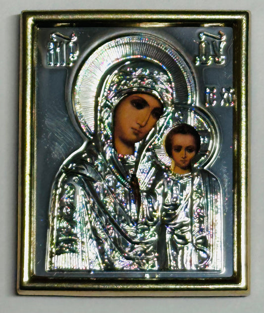 Theotokos of Kazan micro icon