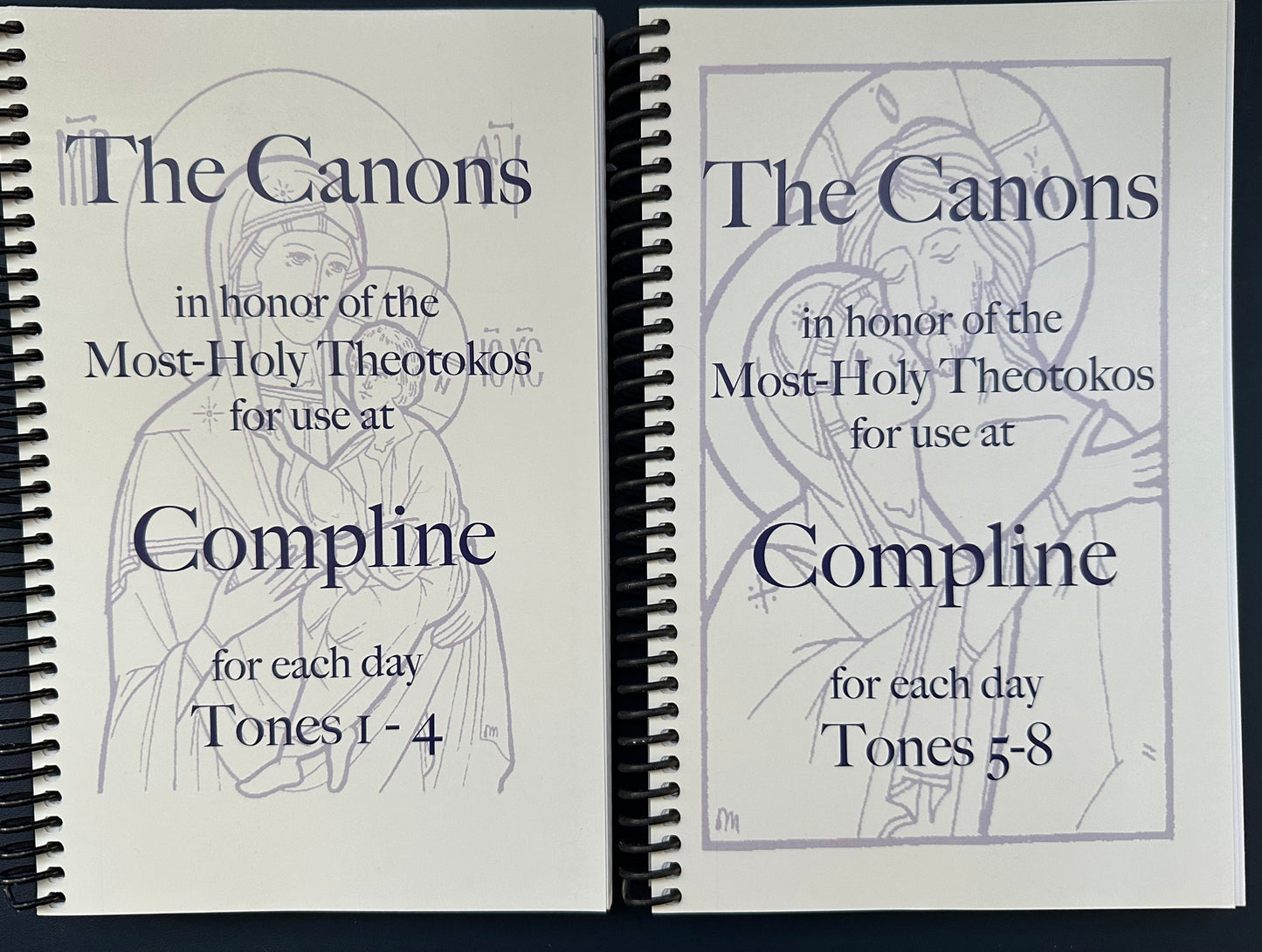 The Canons in Honor of the Most-holy Theotokos for use at Compline
