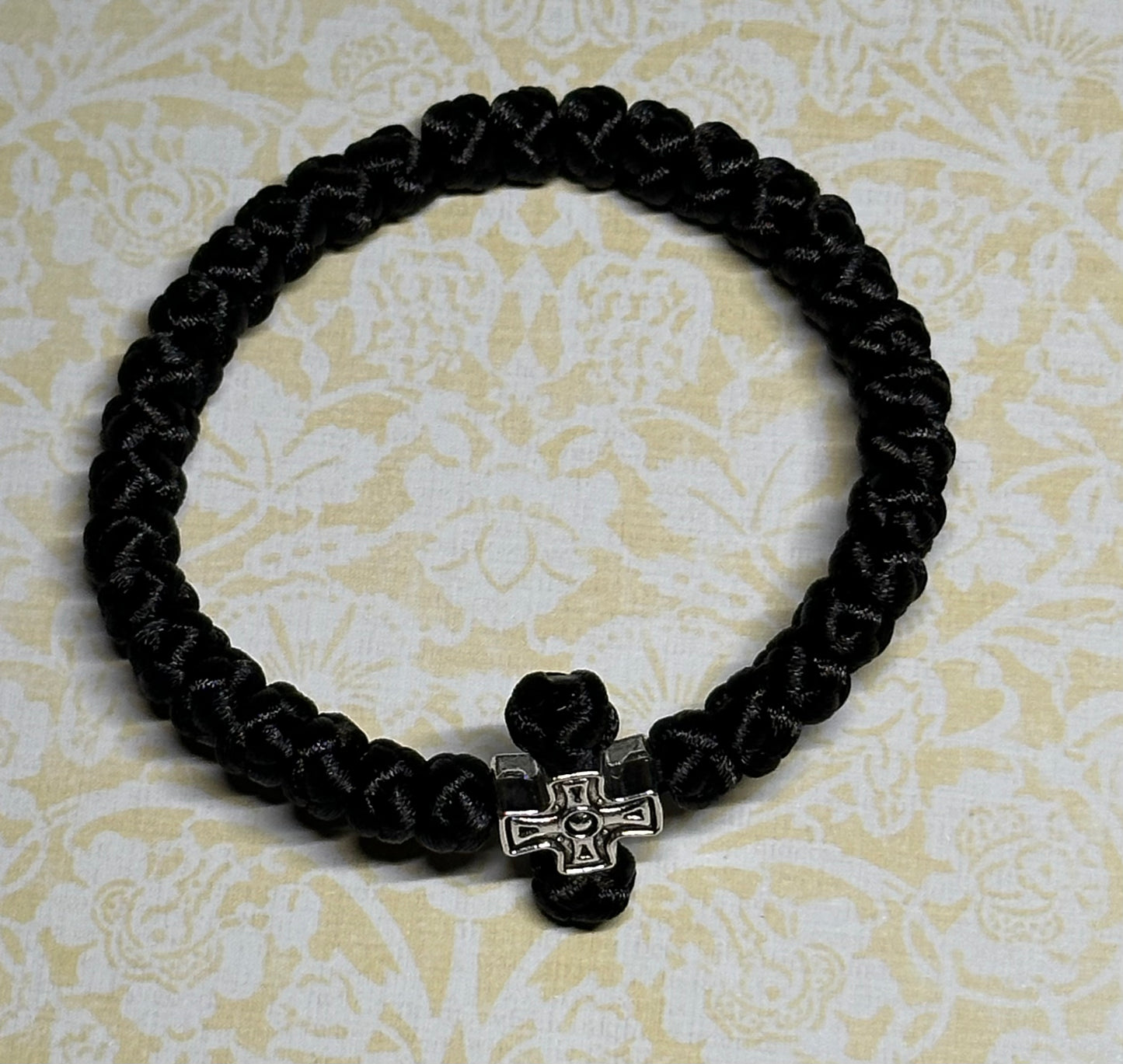 33 knot Orthodox wrist prayer rope (satin) bracelet chotki komboskini