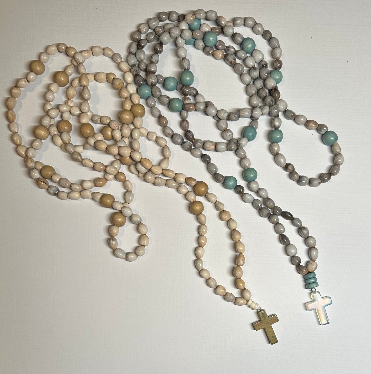 "Tears of the Virgin Mary" 150 bead/seeds prayer rope