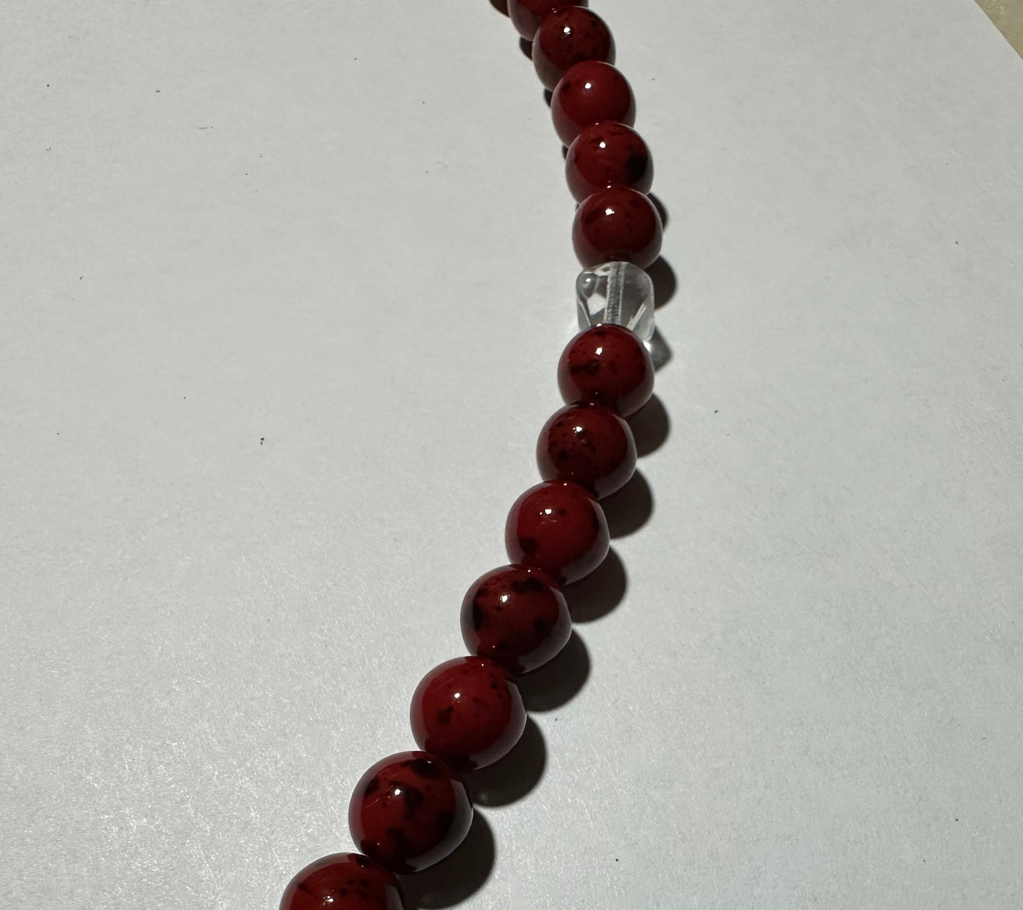 Beaded glass “gemstone” prayer rope chotki komboskini