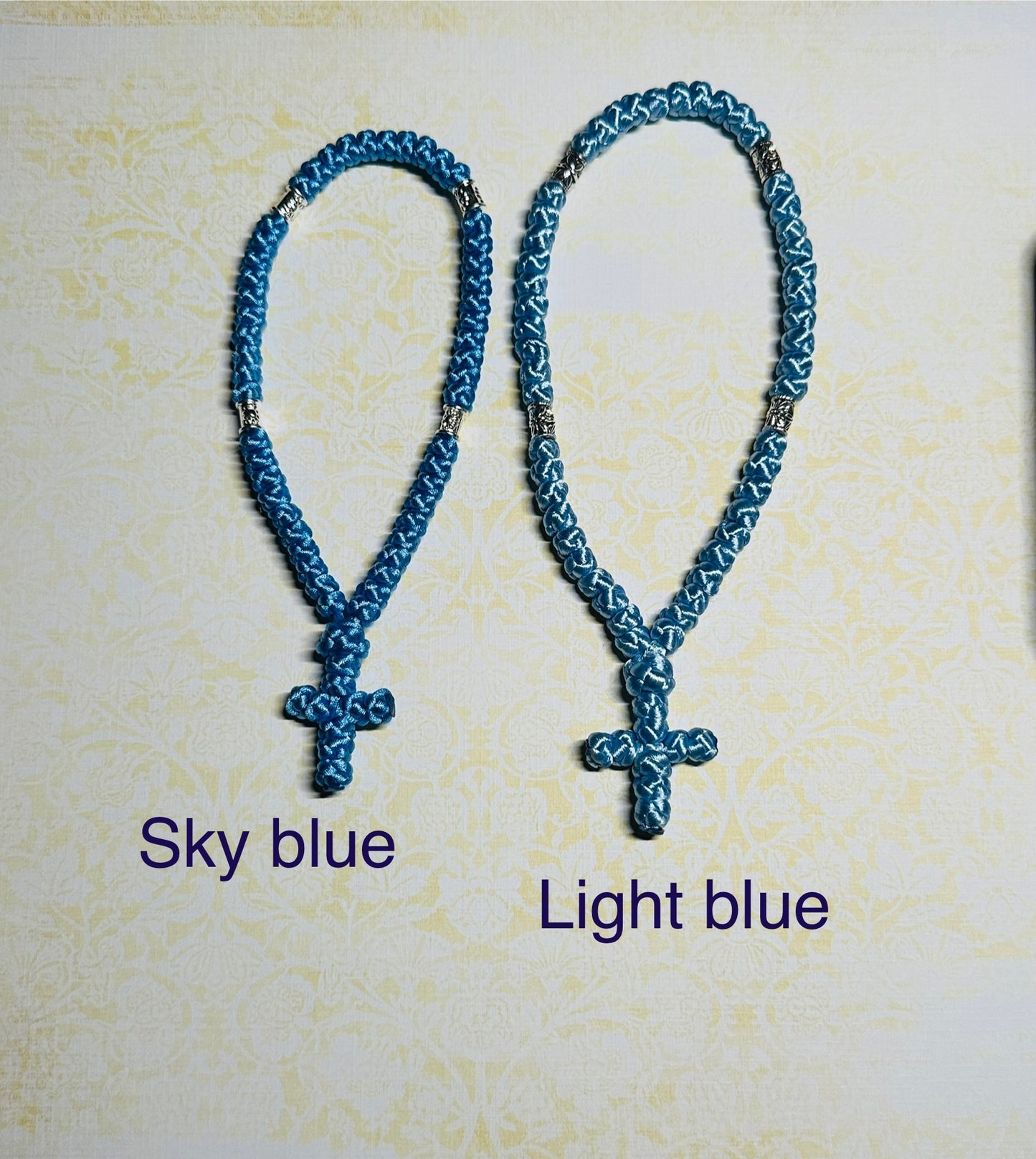 50-knot Orthodox prayer rope (satin) chotki komboskini