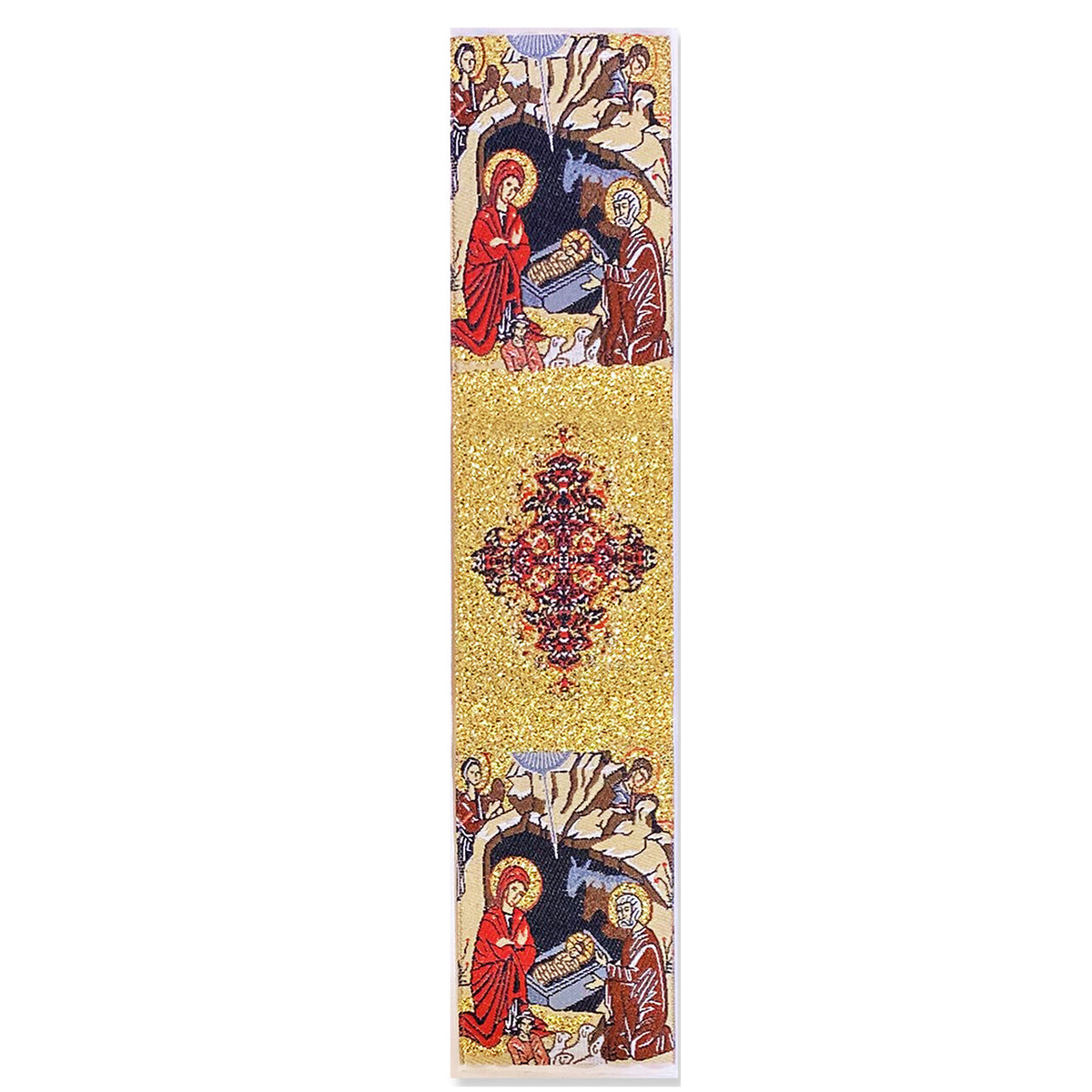 Nativity icon Tapestry Bookmark (SINGLE)